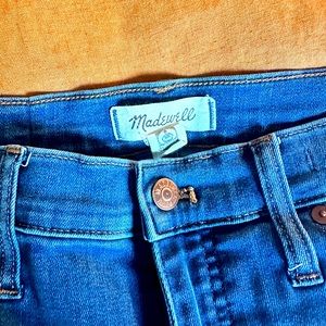 Madewell Stovepipe Jeans, Size 30